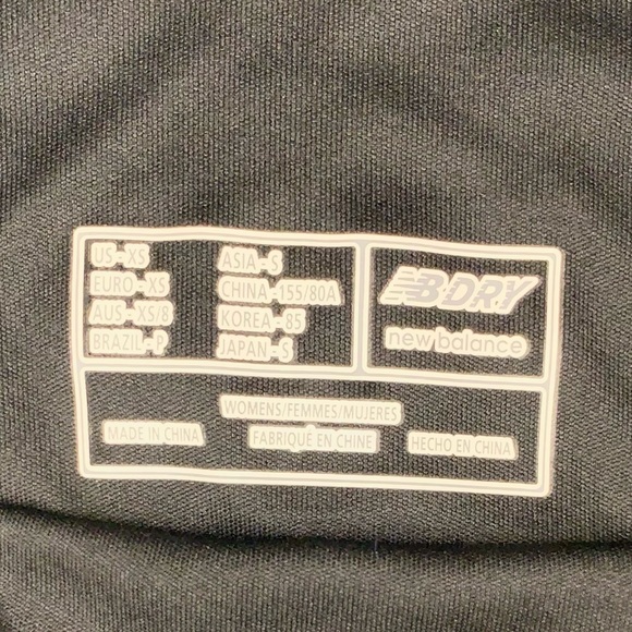 Black New Balance Athletic Tank Top - Picture 4 of 4